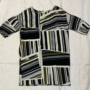 Anthropologie Weston Geometric Boho Dress XS